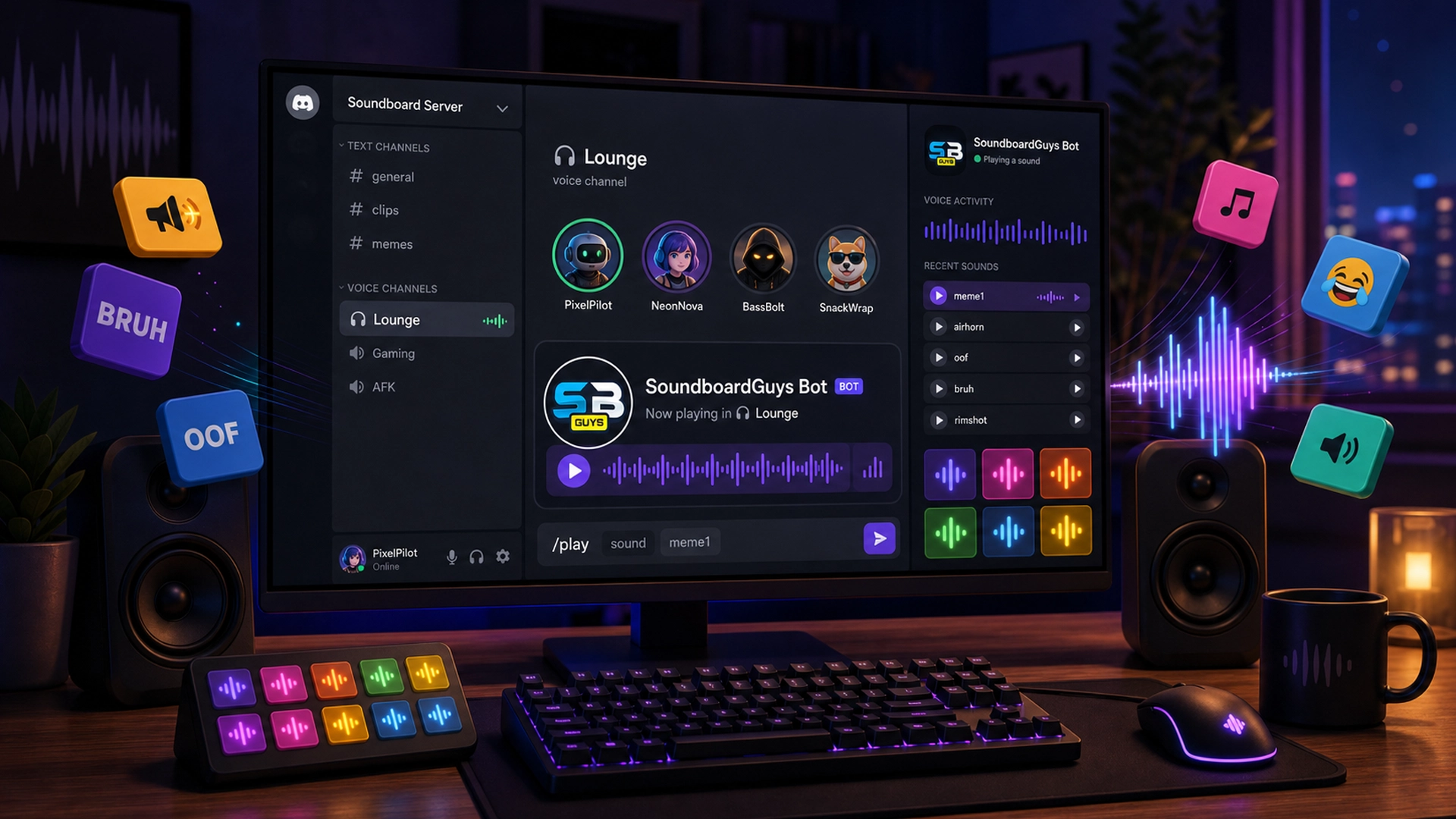 SoundboardGuys Discord Bot
